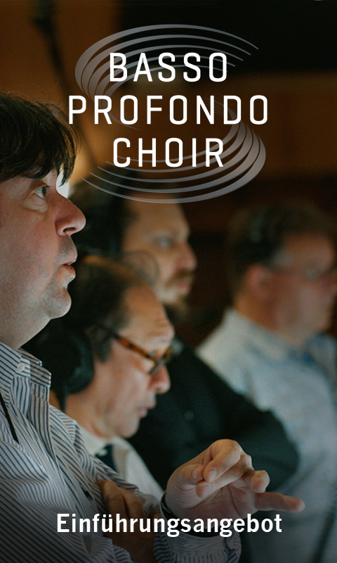 Basso Profondo Choir - Einführungsangebot